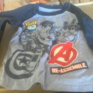 Avenger Blue Graphic Tee 4t